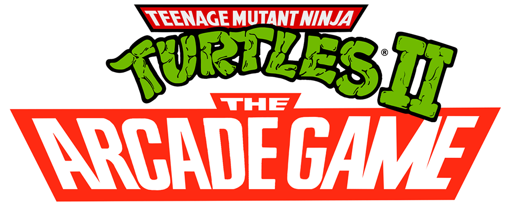 Teenage Mutant Ninja Turtles II logo for NES